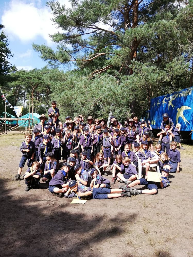 scouts de zwaluw Grootkamp 2021